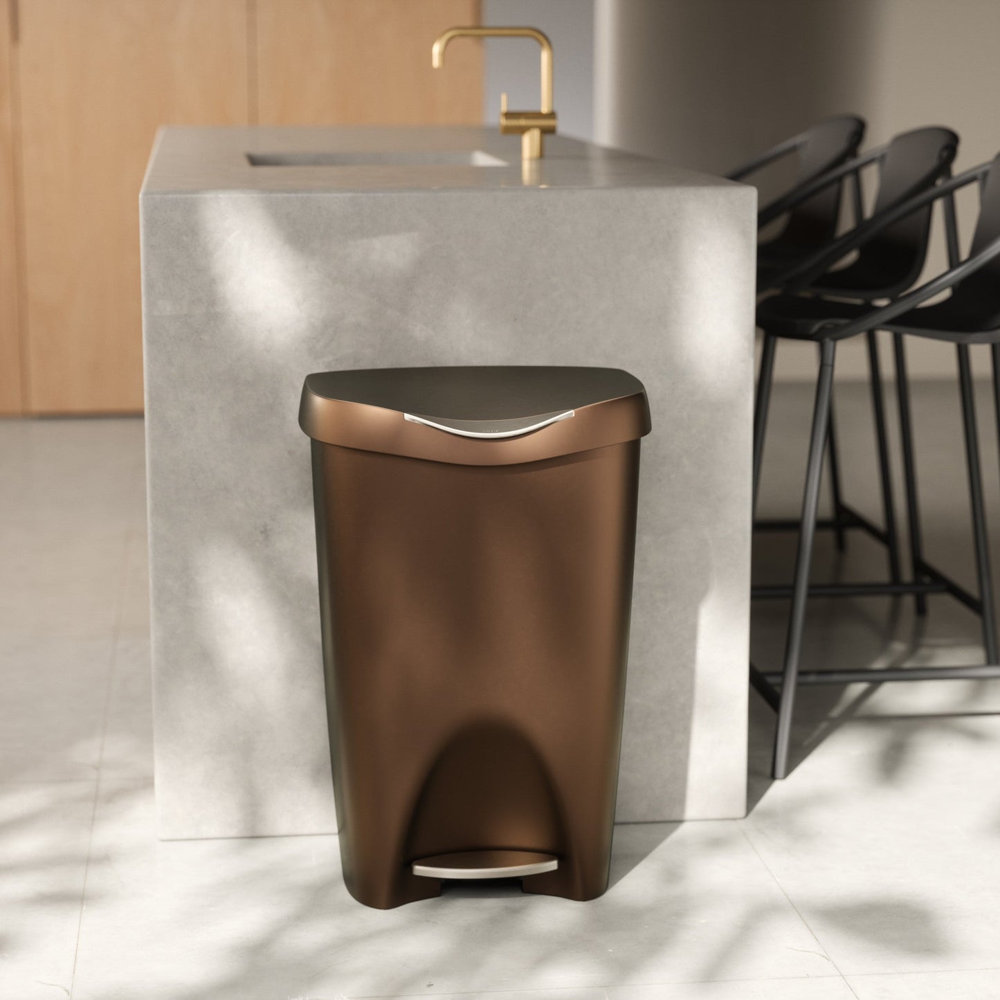 Step On Trash Can