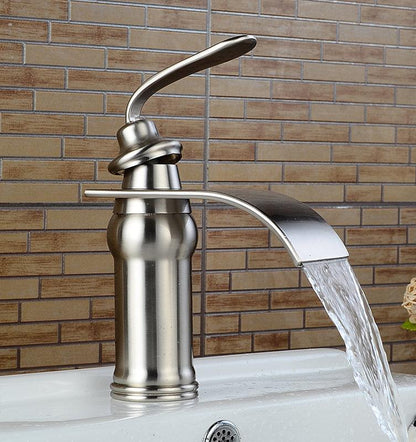 Vintage Brass Waterfall Faucet