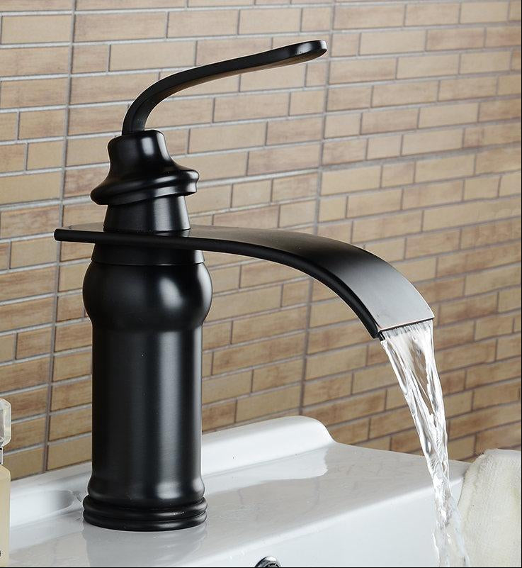 Vintage Brass Waterfall Faucet