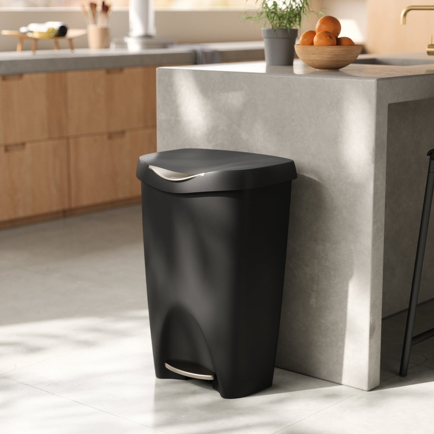 Step On Trash Can